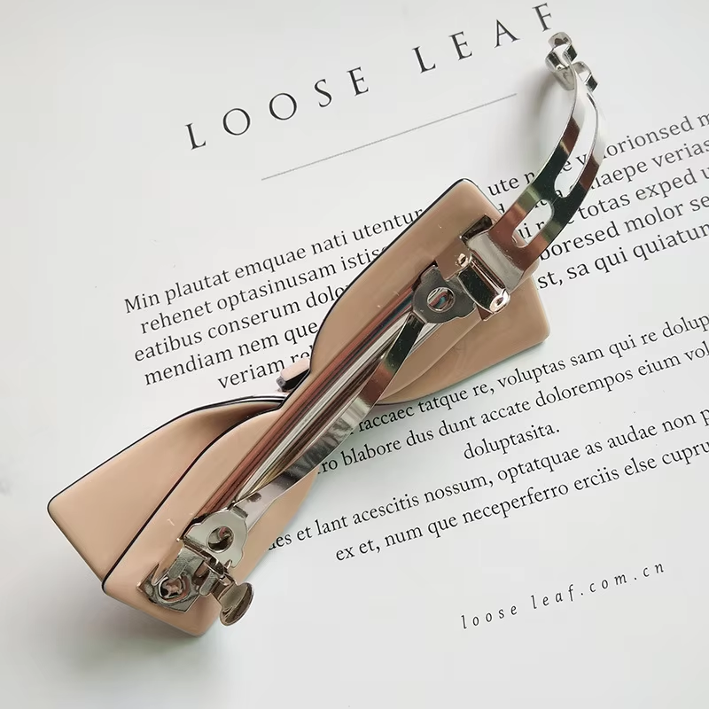 French Design White Black Color Acetate ( (5)